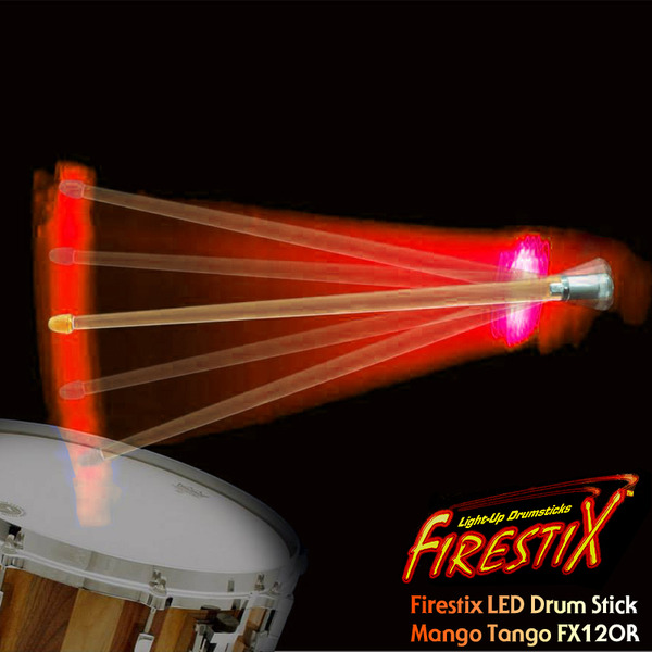 TrophyMusic Firestix 트로피뮤직 LED 드럼스틱(FX12OR)