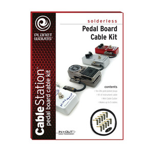 Planet Waves Cable Station™ Pedal Board Kit 플래닛웨이브 케이블스테이션 페달보드 키트